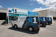 signbizwa-a1-locksmiths-van-wrap-fleet-shopfront-perth